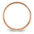 thumbnail image 3 of Quality Gold RFLL060-8.5 14K 6mm Rose Gold LTW Flat Band - Size 8.5, 3 of 4