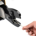 thumbnail image 3 of IWISS 1/16"-3/16" Copper & Aluminum Oval Duplex Sleeves Ferrules, Stop, Thimble Sleeves Pneumatic Wire Rope Crimping Tool AM-116, 3 of 7