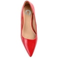 thumbnail image 5 of Journee Womens Celica Slip On Kitten Heel Pointed Toe Pumps, Widths Available, 5 of 10