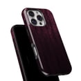 thumbnail image 6 of DesignSkinz Scratch-Resistant Hard Slim Case Compatible with iPhone 15 Plus (Compatible with MagSafe) - Falling Micro Hearts Over Burgundy Planks of Wood, 6 of 9