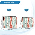 thumbnail image 4 of FORMRS 13-13.3 inch Laptop Sleeve Case Soft Carrying Quilted Computer Bag Cover, Light Blue Pattern, 4 of 7