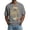 Gray, variant on Men's Hello Darkness My Old Friend V Neck T Shirt Casual Short Sleeve Graphic Tee