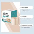 thumbnail image 2 of Silicone Scar Roll, 4cm x 150cm Medical-Grade Scar Treatment Patch, Waterproof & Ultra Absorbent, Easy Cutting for Scars, Improves Appearance & Reduce, 2 of 5