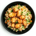 thumbnail image 2 of Grumpy Butcher Premium Meals Orange Chicken & Fried Rice, 6 ct, 10 oz bowl, 2 of 6