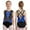 Blue, variant on Gymnastics Leotards for Girls Classic Ballet Dance Unitard One Piece Activewear Practice Outfits Black&Gold 12