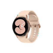 Samsung Galaxy Watch 4 40mm Smartwatch with Heart Rate Monitor ( Includes additional strap in black ) - Pink Gold - Open Box