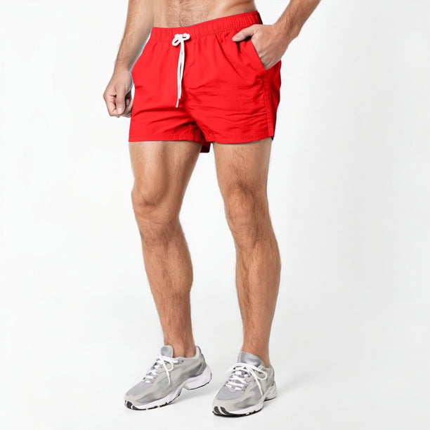 WILLBEST Pantalones Cortos Cargo para Hombre, Deportivos, Informales, para Correr, Finos, de Poliéster, para Monopatín, Gimnasio, Ejercicio, Tres Cuartos