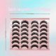 thumbnail image 4 of 14 Pairs Fluffy Natural Look Dd Russian 5d Faux Mink Wispy Lash MTS, 4 of 5