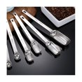 thumbnail image 5 of Juego de cucharas medidoras 6pcs, cucharas medidoras de acero inoxidable, cucharas medidoras de mango largo, metal Ta, 5 of 5