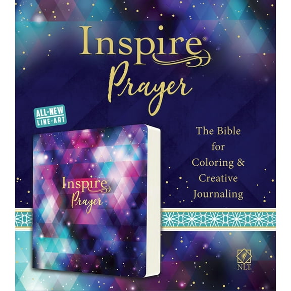 Inspire Prayer Bible NLT (Softcover): The Bible for Coloring & Creative Journaling, (Paperback)