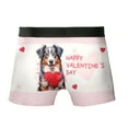 thumbnail image 2 of Happy Valentine's Day Australian Shepherd Brings Love Heart All Over Print Boxer Briefs Underwear for Men Dad Aussie Dog Lover Gifts - 02028, 2 of 6