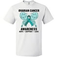 thumbnail image 3 of Inktastic Ovarian Cancer Awareness Hope Support and Love T-Shirt, 3 of 5