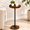 Brown, variant on MEHOOM Round Side Table, Black Drink Table for Small Spaces, Modern Accent End Table for Living Room, Bedroom