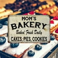 thumbnail image 2 of Mom's Bakery Vintage Look Chic Distressed 8 x 12 High Gloss Metal 208120020088, 2 of 7
