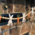 thumbnail image 3 of Easter Garland Bunny Carrot Beaded Felt Garland for Mantle Tree Decors Tiered Tray Decorations, 23.6 inch, 3 of 8