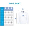 thumbnail image 6 of S.H. Churchill & Co. 4 Piece Boy's Dress Shirt Set with Long Tie, Bow Tie and Pocket Square, 6 of 6