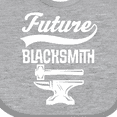 thumbnail image 4 of Inktastic Future Blacksmith Anvil Boys Baby Bib, 4 of 4