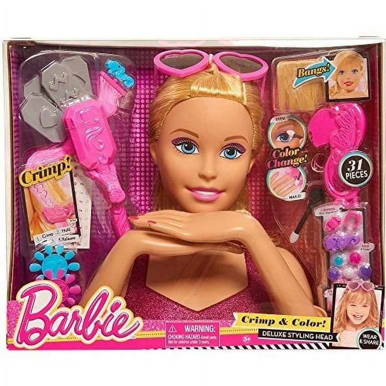 Barbie salon head new arrivals