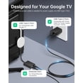 thumbnail image 2 of Adaptador Ethernet ELECTOP para Chromecast con Google TV, 2 of 4
