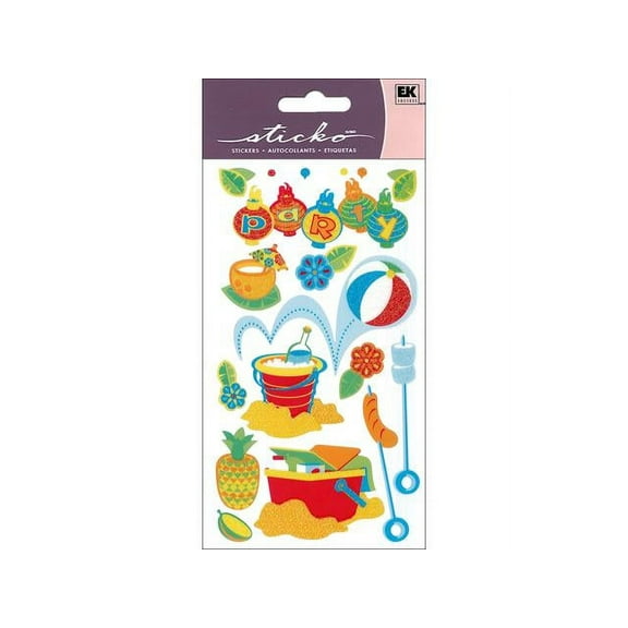 EK Sticko Sticker Vellum Beach Party
