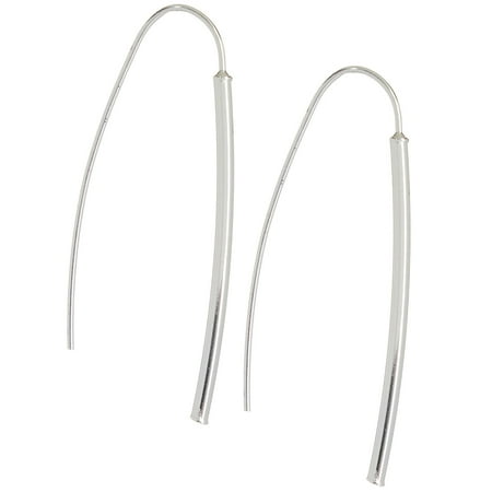 Signature Sterling Silver Stiletto Stick Earrings One Size