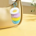 thumbnail image 6 of AYktou Lovely Plush Keychain-Cute Stuff Pendant Caterpillars Keyring Keychain Gift for Handbag,Purse,Backpack,Car Keys, 6 of 8