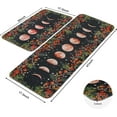 thumbnail image 3 of Kitchen Mats Sets 2 Piece, Cushioned Anti Fatigue Kitchen Rugs for Floor, Non-Skid Washable Kitchen Mats, Boho Floral Kitchen Rugs, Moon Phase Kitchen Rugs and Mats,17.3"x30"+17.3"x47", 3 of 6