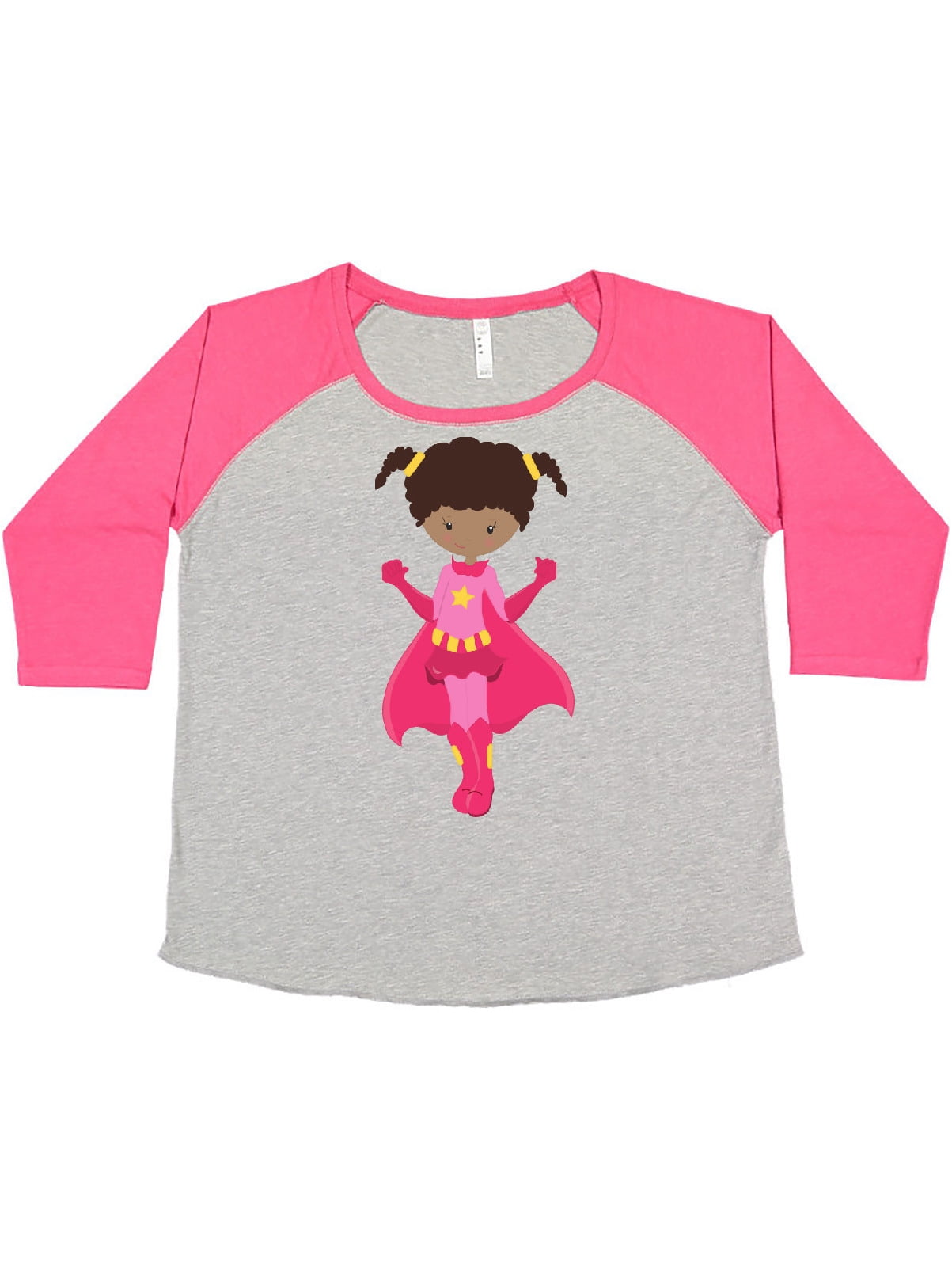 Inktastic Superhero Girl, African 