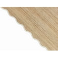 thumbnail image 4 of KLAVATE Natural Jute Hand Braided Scalloped Wave Edge Farmhouse Jute Rug, 4 of 5