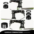 thumbnail image 6 of BUCKLOS 11PCS Headset Spacer Bike 1-1/8 Fork Stem Aluminum Carbon Fiber Washer - 20 15 10 5 3 2 mm Mountain Bikes Road Bicycle Threadless Ultralight Headset Spacers, fit MTB Road BMX Folding Bikes., 6 of 8