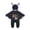 A-Happy Halloween, variant on Emy Dola Unisex Baby Halloween Bat Wings Romper with Hat Set 3-24M Newborn Infant Cotton Skeleton Spider Graphic Jumpsuit Outfits-1pcs