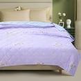 thumbnail image 6 of InsCrazy Cooling Comforter Queen Size Washable Cooling Blanket, Cool Sleeping Summer Blanket for Night Sweats Hot Sleepers Cool Feeling Cotton Blanket, 6 of 7