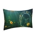 thumbnail image 2 of Balery Jelly Fish Bedding Queen Pillow Cases - Envelope Closure - Soft Brushed Microfiber Fabric - Shrinkage and Fade Resistant Pillow Cases-16"x24", 2 of 9