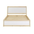 thumbnail image 4 of Alaterre Meuble MOD Lit Complet en Bois Bicolore - Blanc, 4 of 13