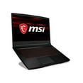 thumbnail image 2 of 2021 MSI GF63 Thin Gaming 15.6" FHD Laptop Computer, Intel Core i5-10300H (Beats i7-9750H), 32GB RAM, 1TB PCIe SSD, Backlit Keyboard, GeForce GTX 1650 MaxQ, HD Webcam, Win 10, Black, 32GB USB Card, 2 of 5