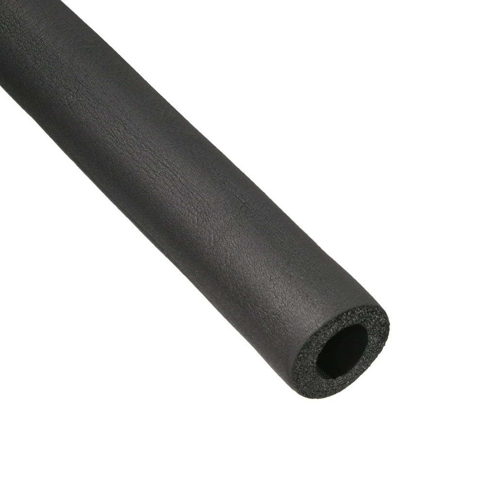 2pcs Foam Hose 3/4" x 3/8" Air Conditioner Heat Insulation Pipe Black 6