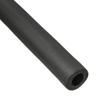 2pcs Foam Hose 6/8" x3/8" Air Conditioner Heat Insulation Pipe Black 6 Foot Long