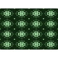 thumbnail image 1 of Ahgly Company Indoor Rectangle Patterned Green Pepper Green Area Rugs, 7' x 10', 1 of 6