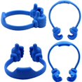 thumbnail image 5 of Support de support de Téléphone Portable Thumbs-up, Support de Tablette pour les Tablettes de Téléphone Portable de Bureau – Universel Réglable Flexible, Bleu, 5 of 5