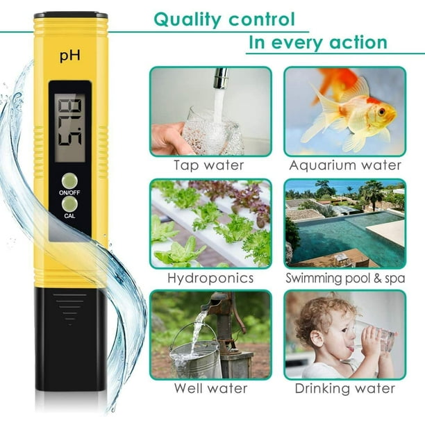Testeur pH - pH mètre - Testez le pH de votre eau avec Culture Indoor