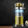 thumbnail image 4 of Tea Bottle, Smart Separation Design Tea Filters Cup Safe and Explosion Proof Glass Tea Tumbler Conveniently Use and Not Easy to Damage Tea Water Bottle, 4 of 7