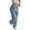 Light Blue, variant on YYUIJK Womens Baggy High Waist Jeans Loose Straight Wide Leg Boyfriend Jeans Casual Denim Pants with Pockets Black M