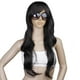 thumbnail image 2 of Peluca Larga Rizada Ondulada Negro Cabello Falso Para Mujer Chica - shamjiam Negro Women \ 's pelucas llenas onduladas largas peluca, 2 of 9