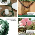 thumbnail image 4 of Efavormart 18FT Mini Leaf Garland, DIY Wired Artificial Vine Greenery Garland, Green Leaf Strand, Wall, Wedding, Party, Wall, Office, Backdrop Arch, Garden Decorations, 4 of 11