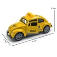 thumbnail image 6 of Alloy car model, retro Beetle shaped small car, the ones that can open the door and police cars. Pocket toy cars that boys like., 6 of 9