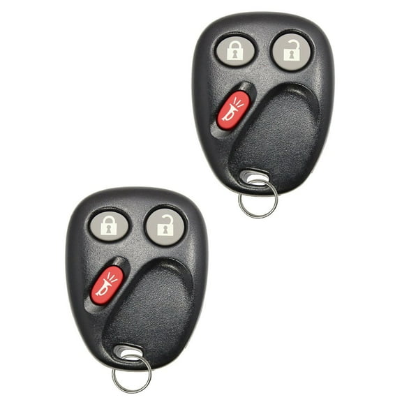 2 Replacement FOR Keyless Remote Key Fob Clicker Fits Envoy Trailblazer MYT3X6898B 315MHZ