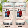 thumbnail image 2 of Personalized To My Grandson Gifts From Grandma - Father''s Day Gifts For Grandson - Grandson Tumbler - Grandson Gifts - Valentine, Christmas, Birthday Gifts For Grandson From Grandma, Gigi, 2 of 6