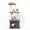 Dark Gray, variant on Cat Tree Tower with Condo, Top Perches and Natural Sisal Scratching Post, Indoor Cat Furniture for Cats and Kittens, Gray