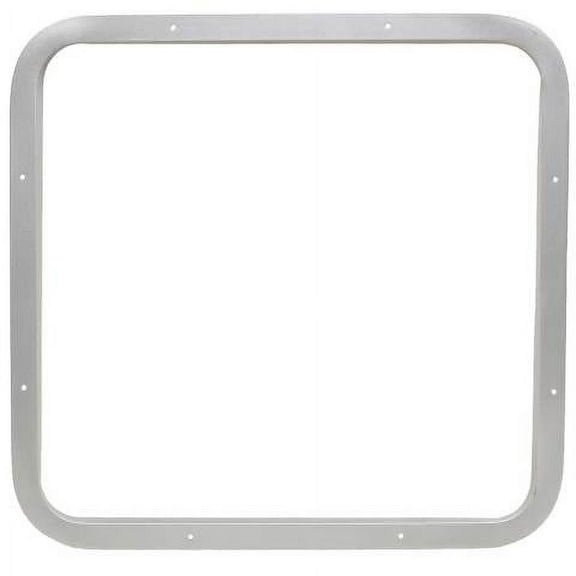 Crownline Boat Trim Ring 24111 | SL 18 7/8 x 18 1/8 Inch Aluminum