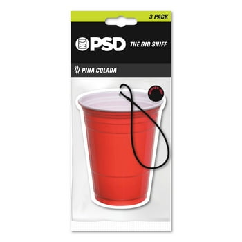 PSD Big Sniff Air Freshener Red Cup 3PK
